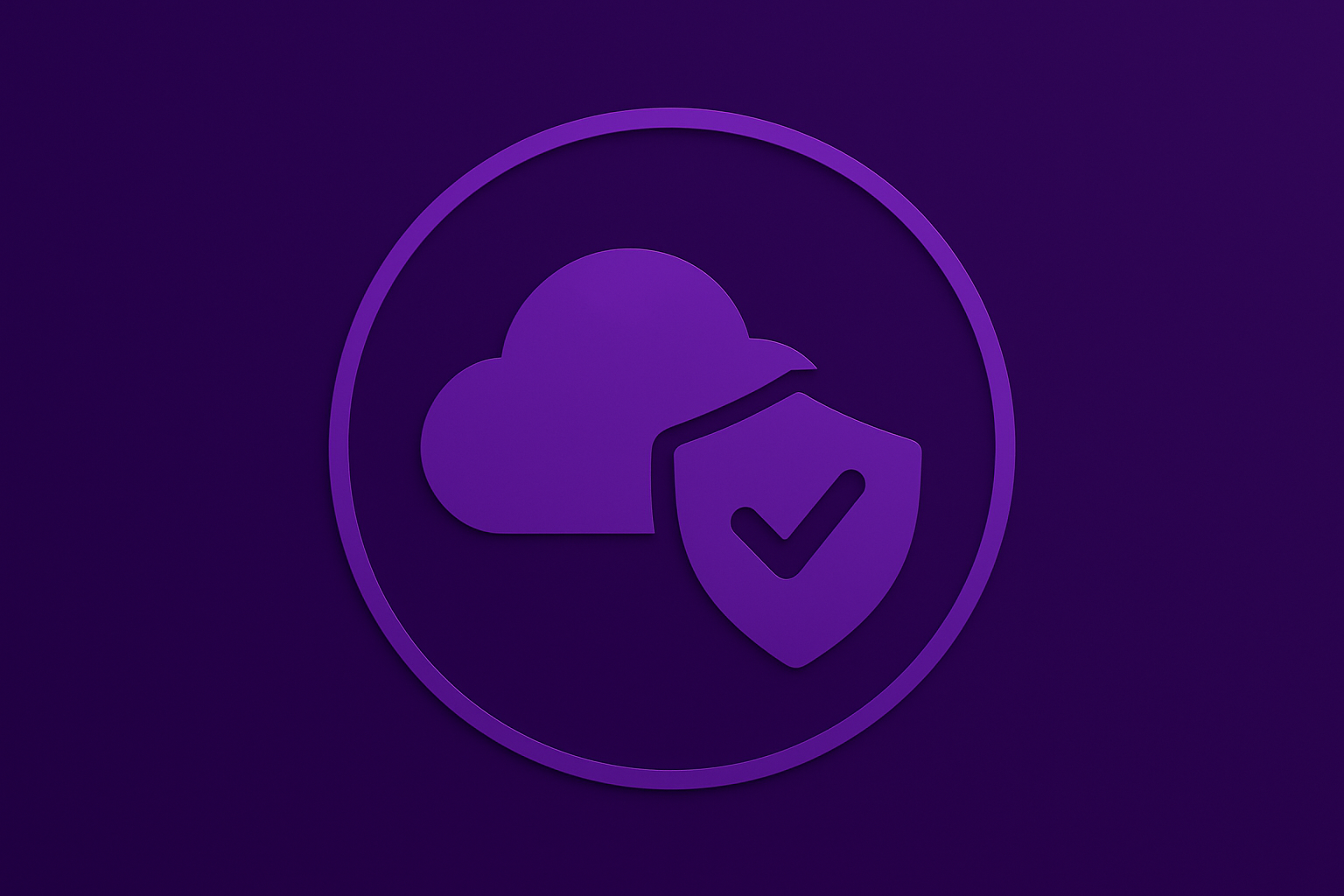 logo with icon of Back up and cloud services